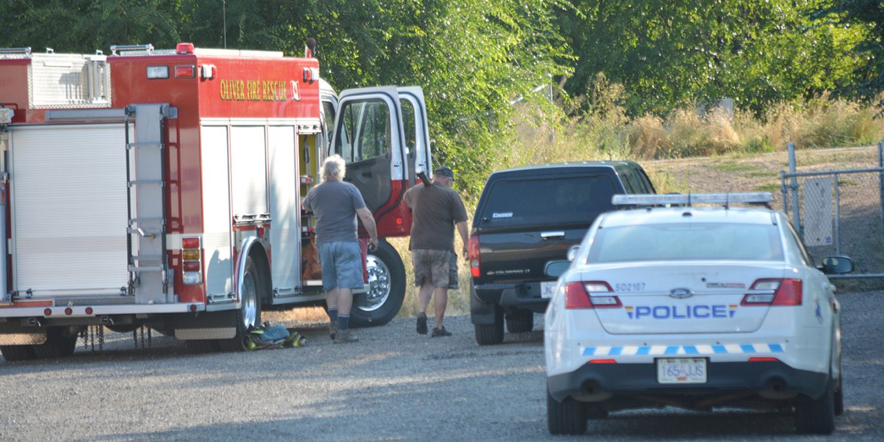 Firefighters assisting RCMP with investigation