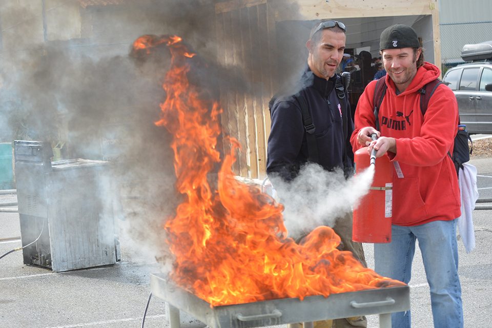 Fire department open house key learning experience