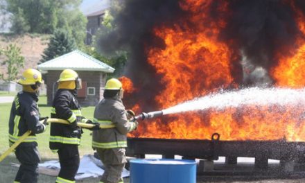 Oliver firefighters honoured to host training