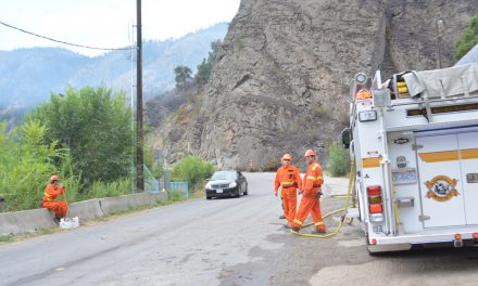 Okanagan Falls fire 75 per cent contained