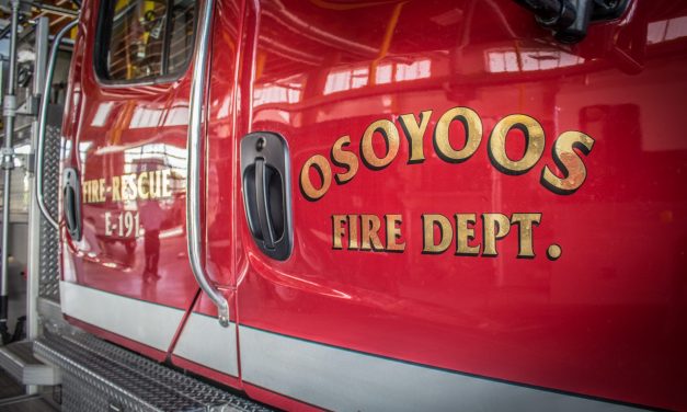 Resident airlifted to Vancouver hospital after late-night apartment fire in Osoyoos