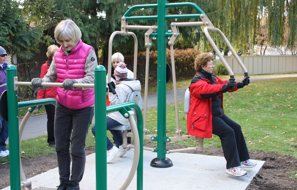 Outdoor fitness park coming in September