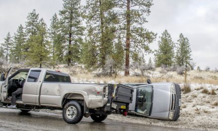 Icy roads cause accidents
