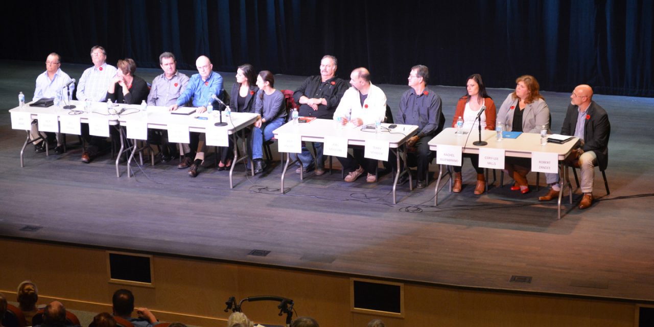 Town of Oliver candidates tackle questions at forum