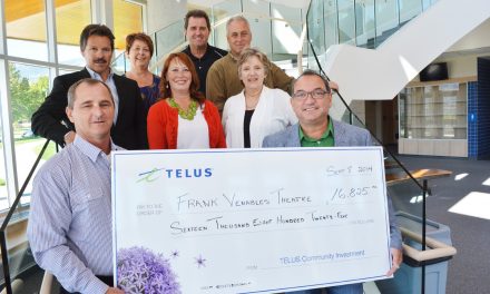 Telus donates big to Frank Venables Theatre