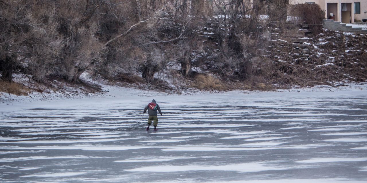 Be careful on frozen lakes: RCMP