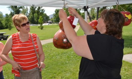 Unique art takes shape at Oliver Farmers’ Market