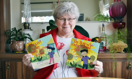 Local senior authors children’s book
