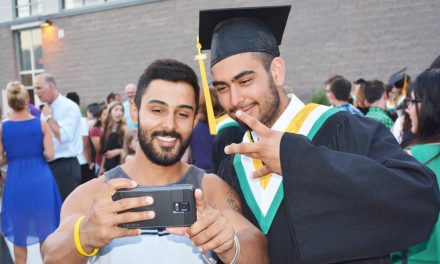 Grads leave school nest to embrace future
