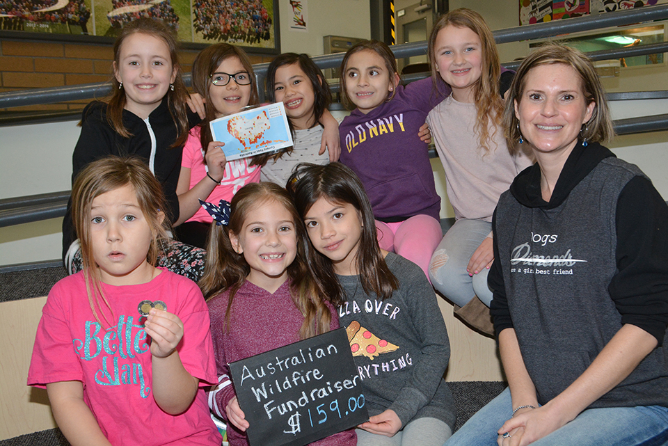 Pupils show compassion for Australia