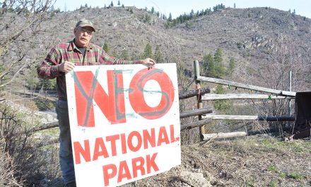 National park opponent says ‘No’ signs vandalized too