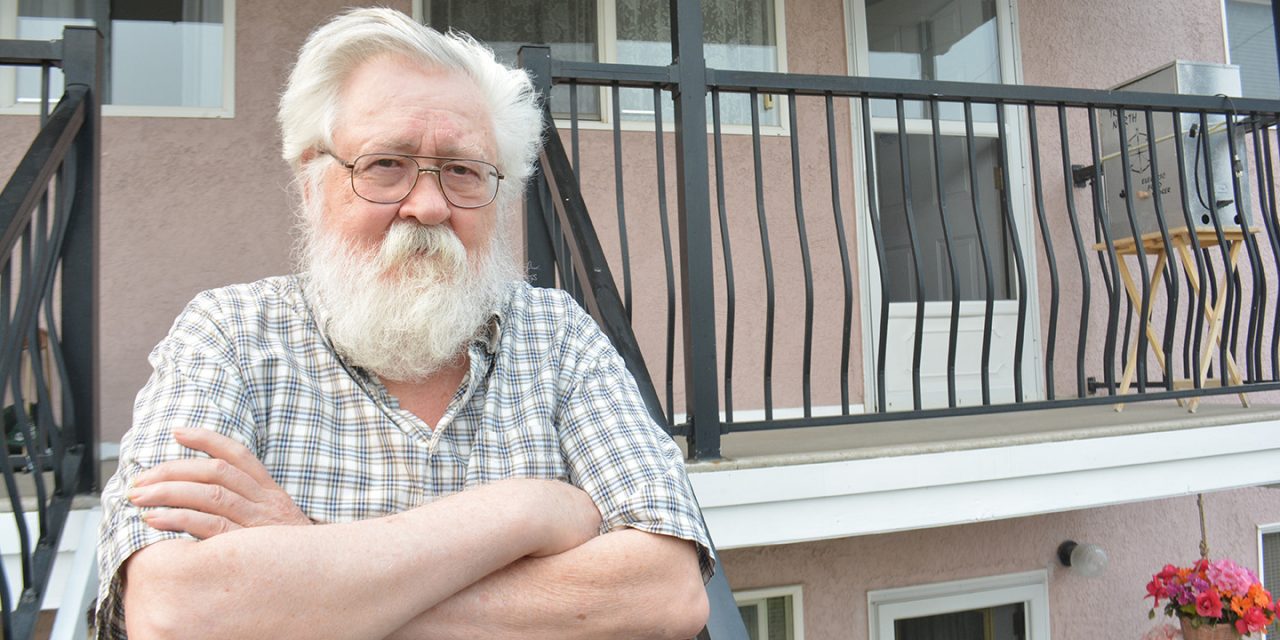 Pensioner fights huge rent increase