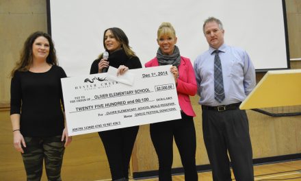 Businesses donate big time to OES salad bar program