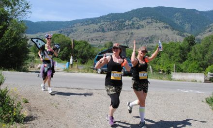 Half-Corked Marathon continues through Oliver, with participants stopping at area wineries