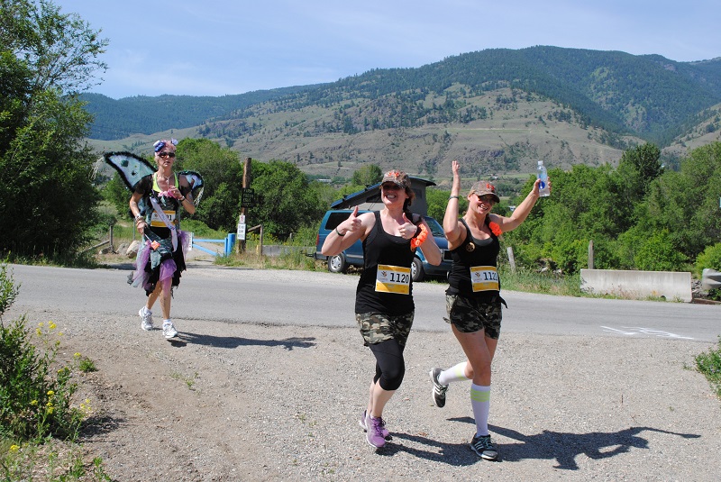 Half-Corked Marathon continues through Oliver, with participants stopping at area wineries