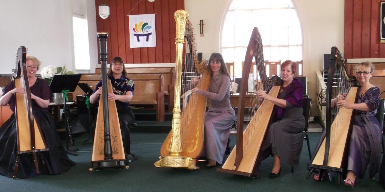 The sound of harps