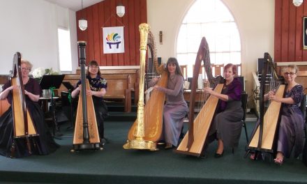 The sound of harps