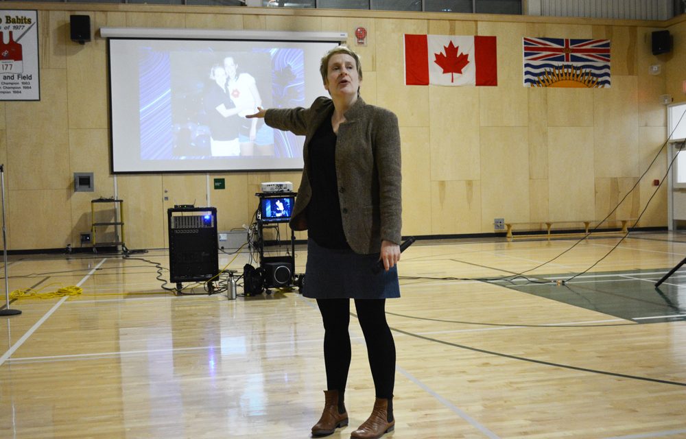 A heart-felt chat with Oliver school students