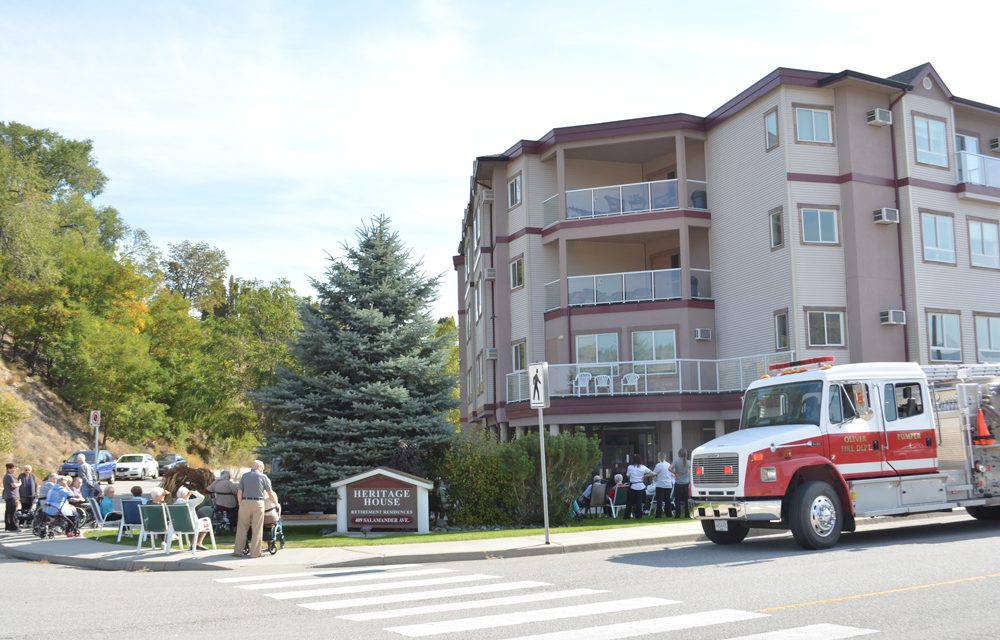 Smoke (false) alarm empties Heritage House