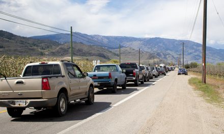 Collision stalls Hwy 97 north of Osoyoos