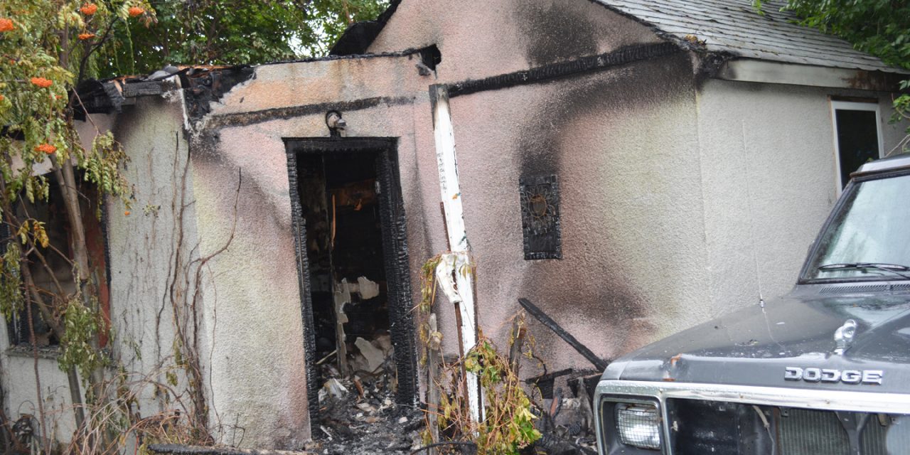 House fire uproots Oliver couple