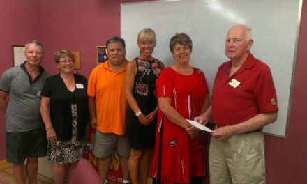New Oliver Rotary Club board installed