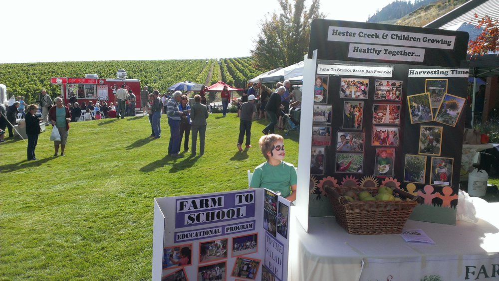 Hester Creek big supporter of food program at Oliver Elementary School
