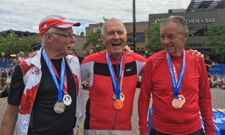 Osoyoos senior brings triathlon gold home