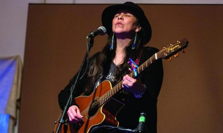 Kym Gouchie performing for the province live tonight
