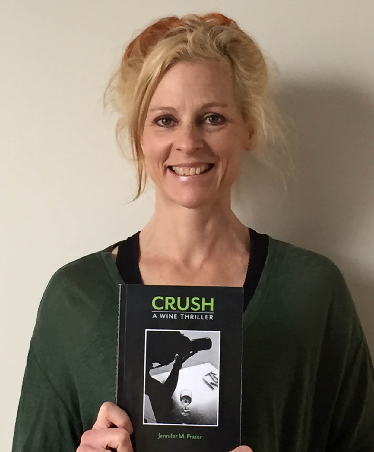 Jennifer Fraser has set her new novel Crush: A Wine Thriller in Osoyoos. (Contributed photo)