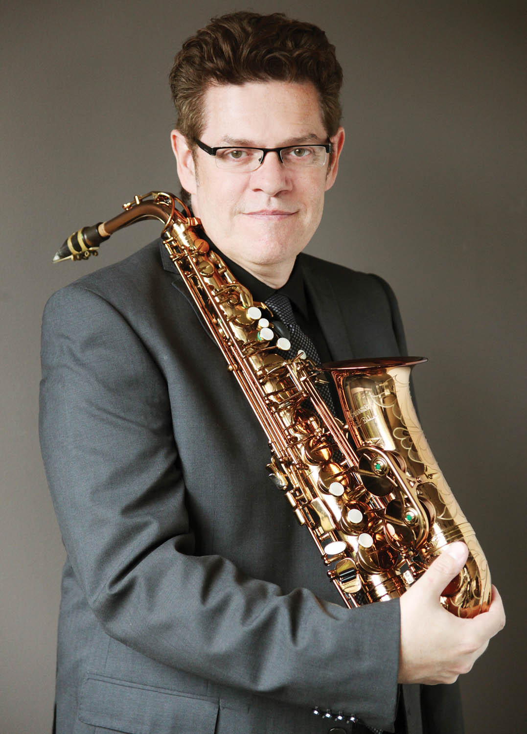 Montreal’s Remi Bolduc, an acclaimed and accomplished jazz saxophonist, is the leader of the Remi Bolduc Jazz Ensemble that will be performing a tribute to the legendary Dave Brubeck at the Frank Venables Theatre in Oliver on Friday, Jan. 27. Bolduc is considered one of Canada’s finest saxophone players and he will be joined by Montreal jazz pianist François Bourassa as well as Fraser Hollins on double bass and Dave Laing on drums. Tickets for the show are now on sale. (Publicity photo)