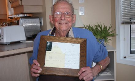 Osoyoos senior thrilled he still possesses handwritten letter from Canada’s first PM