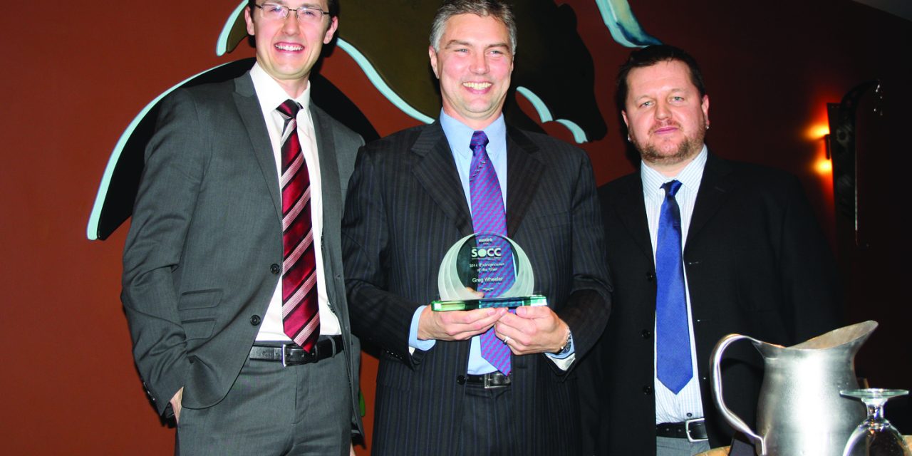 Local chamber hands out hardware for 2014 business excellence
