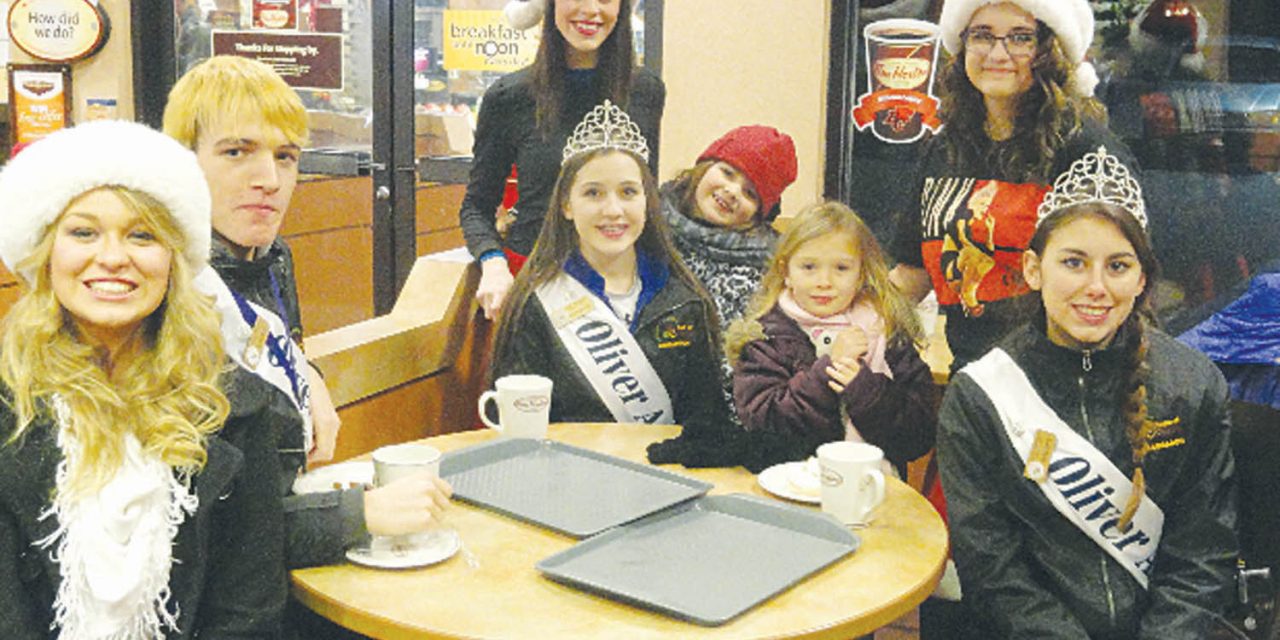 Members of Osoyoos Royalty attended numerous events over busy holiday season