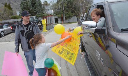 Oliver girl thrilled with drive-by birthday party