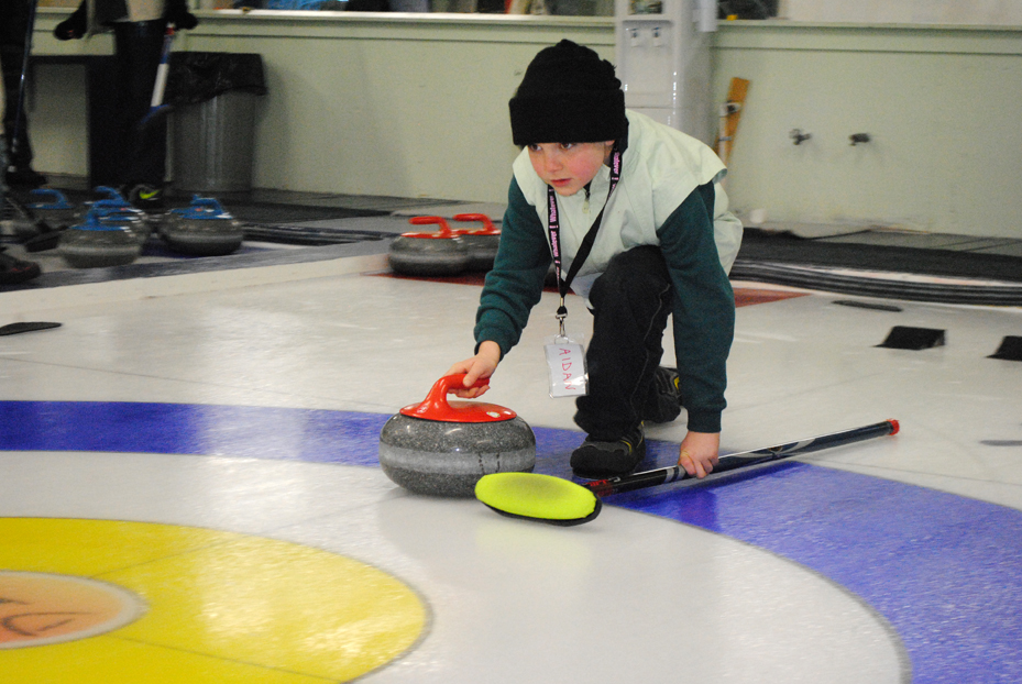 Learning to curl with a broom, and a smile! TimesChronicle.ca