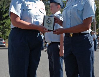 Local cadet honoured at awards