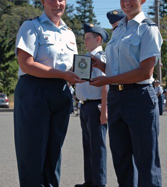 Local cadet honoured at awards