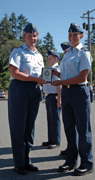 Local cadet honoured at awards