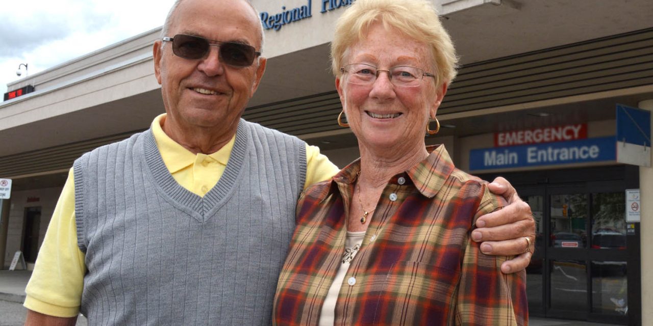 Osoyoos couple thrilled to be able to make generous donations to regional hospital