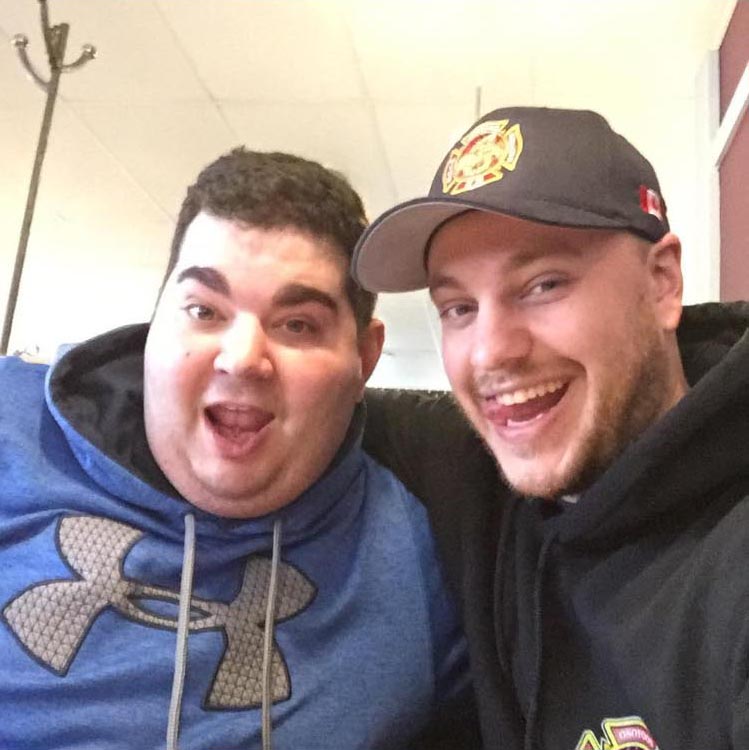 Blake Sewell and Dustin Currell. (Photo supplied)