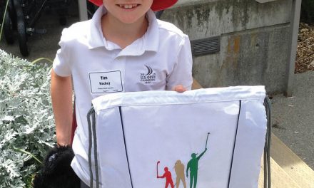 Osoyoos youngster shows off solid golf skills winning Drive, Chip and Putt contest in Spokane