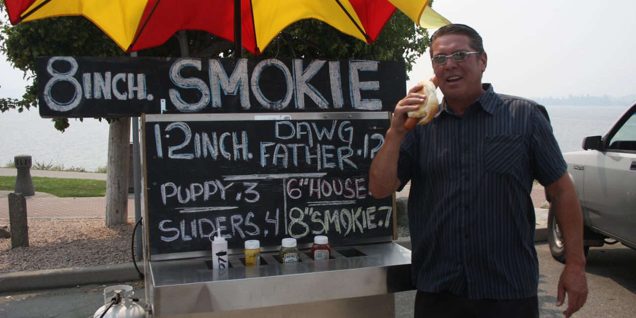 Food cart vendor sponsoring Osoyoos’ inaugural Hot Dog Eating Contest on July 29