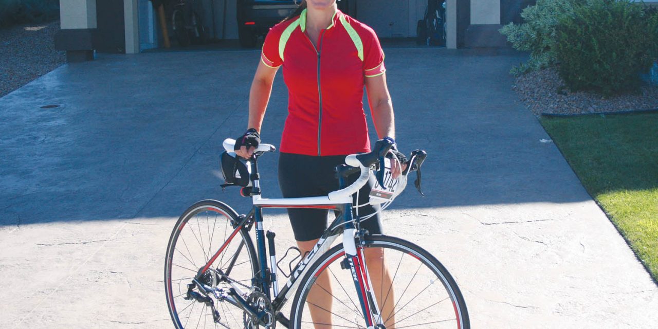 Talented cyclist defies odds with great success early in her competitive career