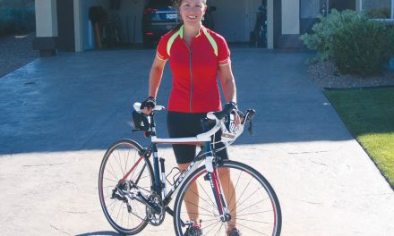Talented cyclist defies odds with great success early in her competitive career
