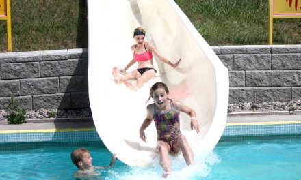 Osoyoos waterslides bring smiles to faces of youngsters in summer heat
