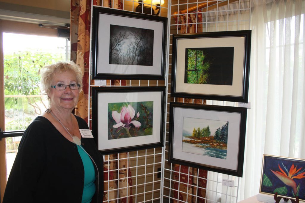 Jocelyne Lamontagne is one of the artists showing at The Spirit of Art at Spirit Ridge this weekend. (Keith Lacey photo)