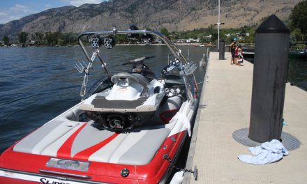 Two female members of Delta family sent to hospital after collision on Osoyoos Lake