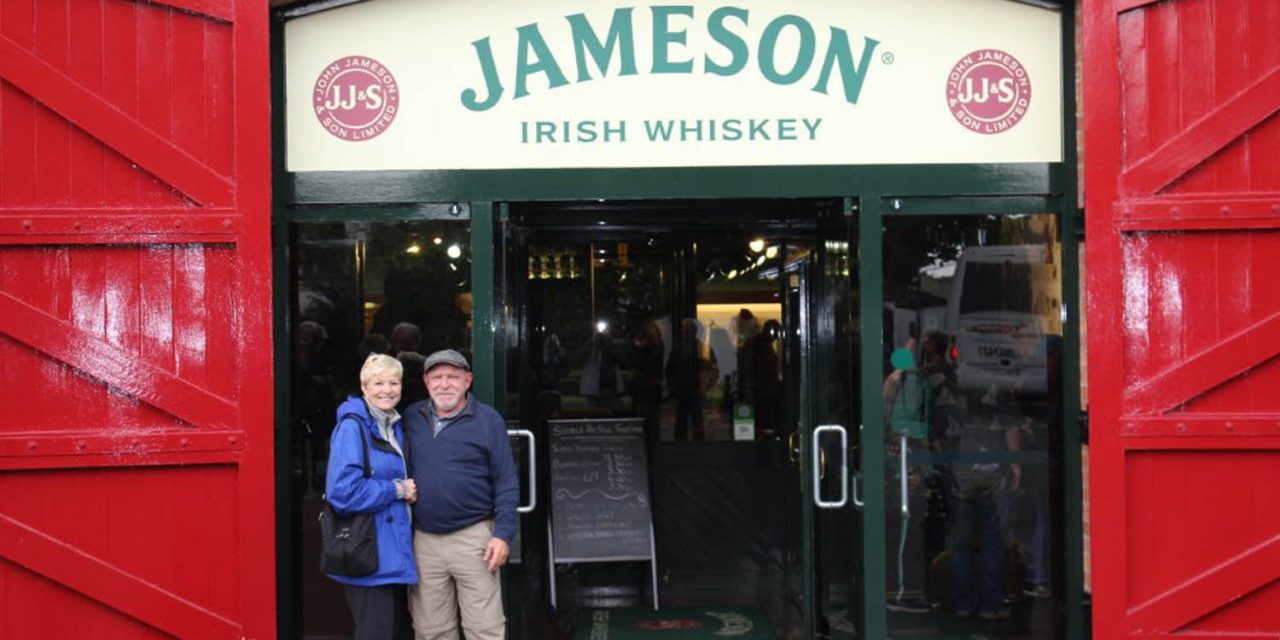 Happy couple has spent much of their life together travelling the world