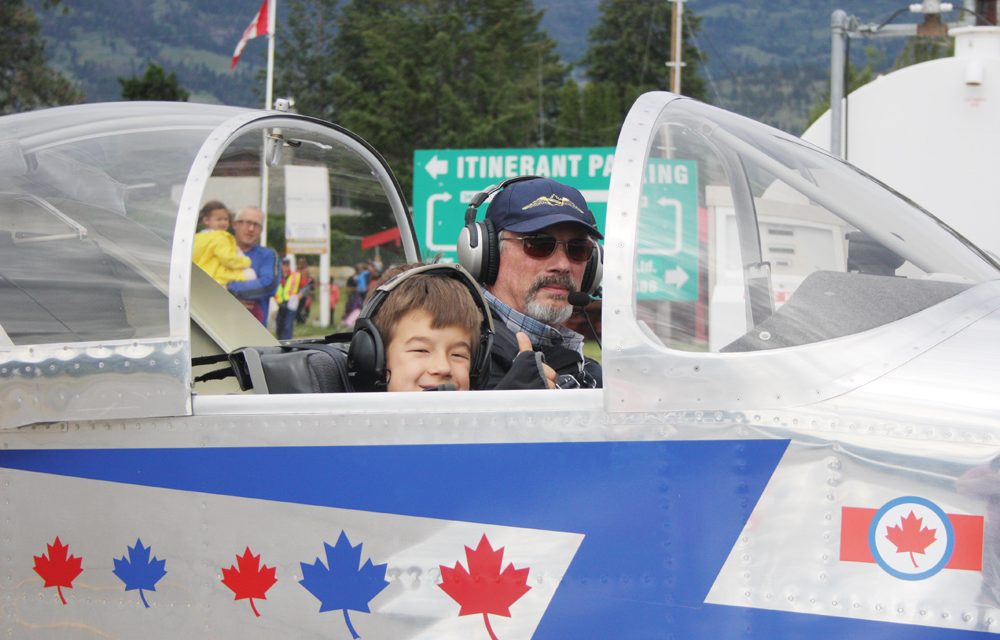 Young boy’s passion for flying literally takes off